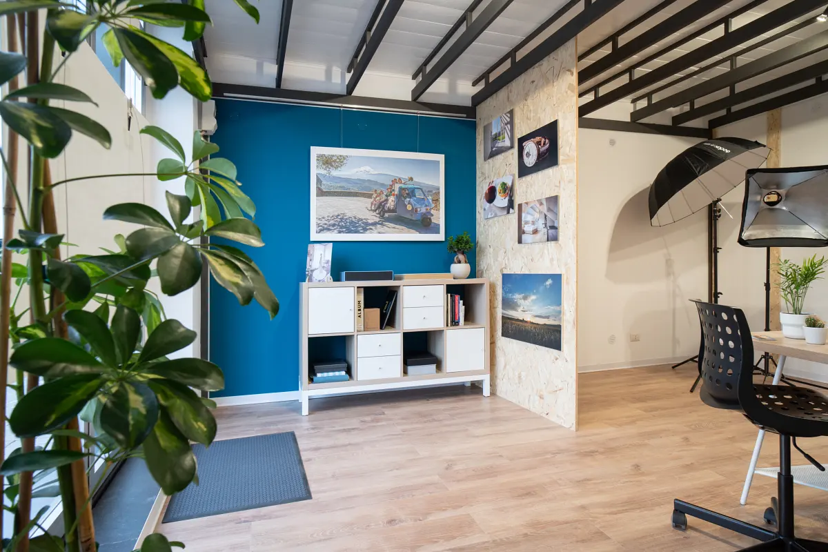 Interno di uno studio creativo